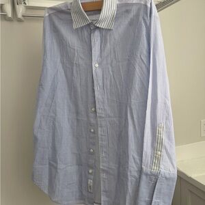 Blue Striped Men's Shirt